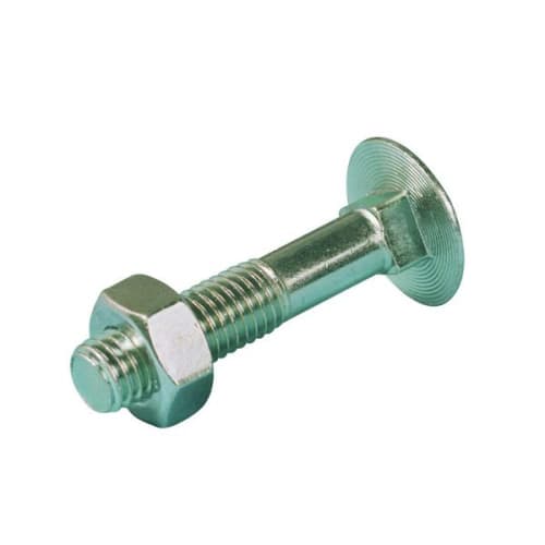 Boulon tête ronde collet carré M6 x 40 mm photo du produit image_1 L