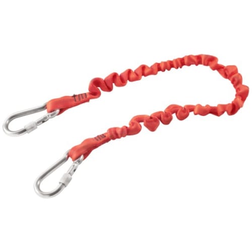 Longe 1,2m - Double mousquetons 80mm en inox à vis photo du produit image_1 L