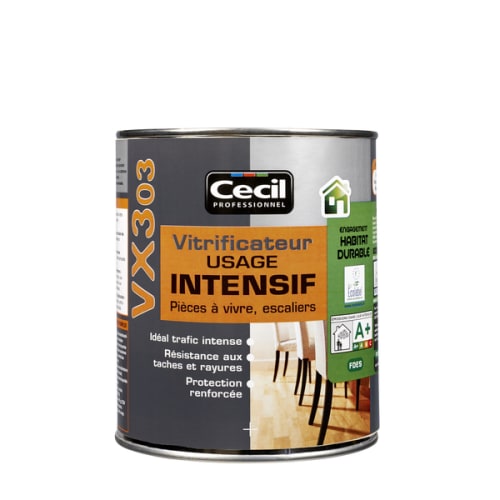 Vitrificateur intensif VX303 incolore satin photo du produit image_1 L