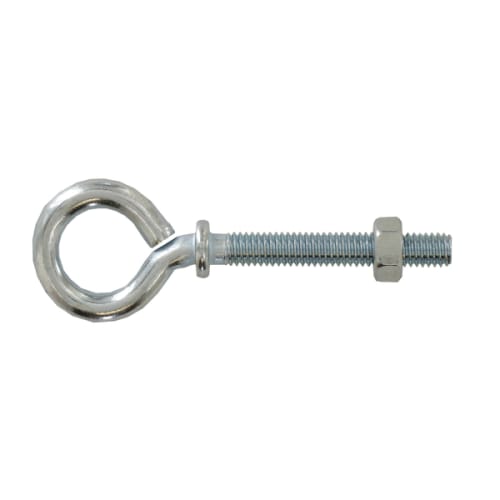 Piton à collerette Ø 4 x 42 mm sous tête - Zingué blanc photo du produit image_1 L