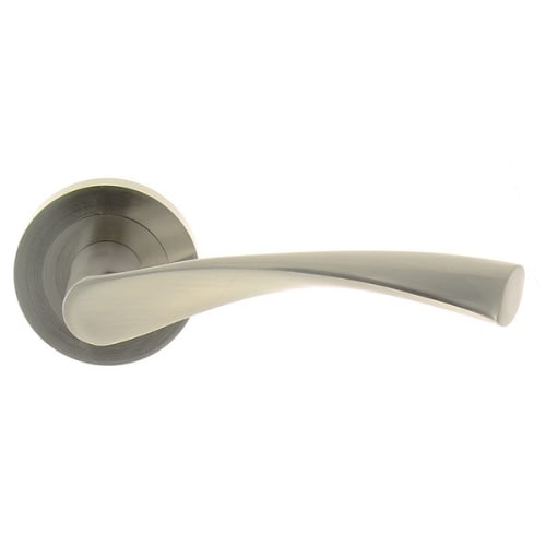 Ensemble béquilles sur rosaces Balard nickel mat photo du produit image_1 L