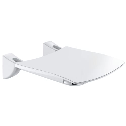 Siège douche relevable GRAND CONFORT blanc 506x420 mm photo du produit image_1 L