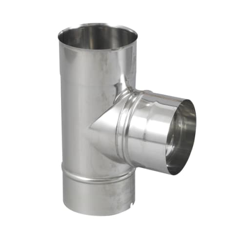 Té équerre 90° inox 304 ø 125 mm photo du produit image_1 L