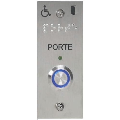 Bouton poussoir inox PMR photo du produit image_1 L