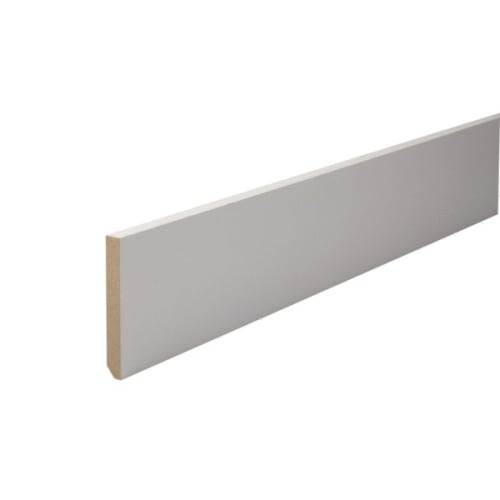 Plinthe arêtes vives MDF prépeint 10 / 70 photo du produit image_1 L