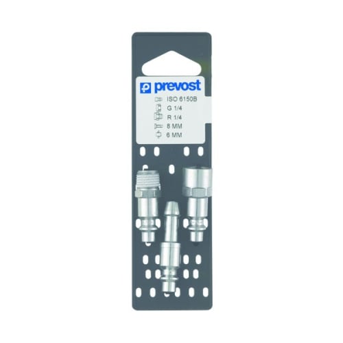 Embouts Fem. G1/4 - Mâle R1/4 - flexible Ø8 mm photo du produit image_1 L