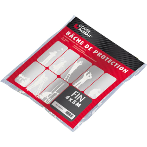 Bâche de protection fine 4 x 5 m photo du produit image_1 L