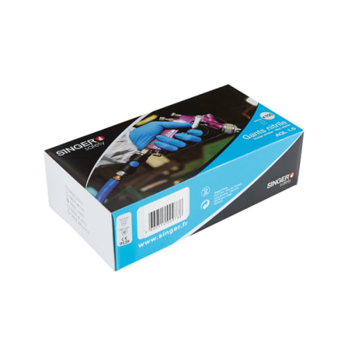 Gants jetables nitrile TS 6/7 photo du produit image_2 L