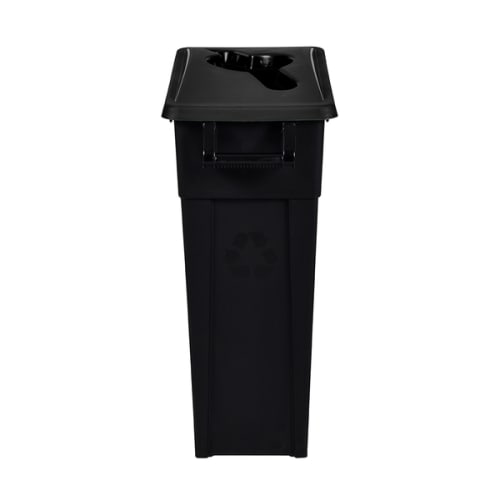 Poubelle de tri mobile MOVATRI 65L noir photo du produit image_1 L