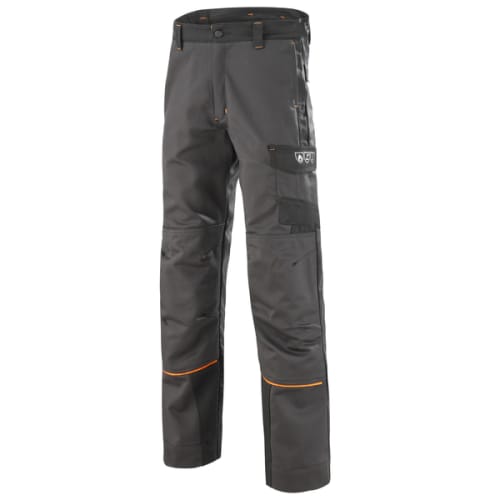 Pantalon KONEKT Classe 2 gris charcoal/noir T0 photo du produit image_1 L