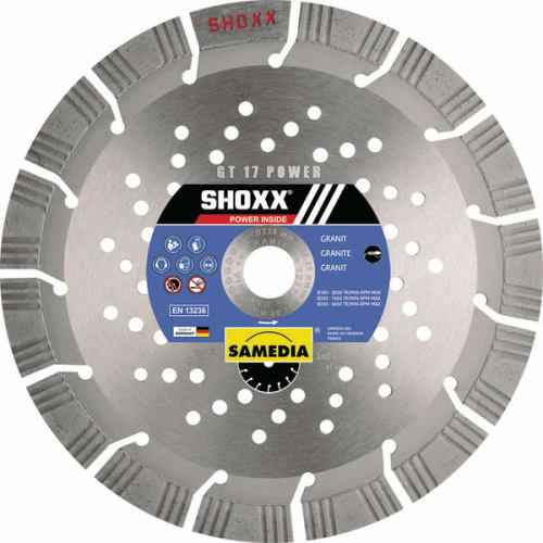Disque diamant SHOXX GT17 POWER D.230 x 22.2 x 17 photo du produit image_1 L