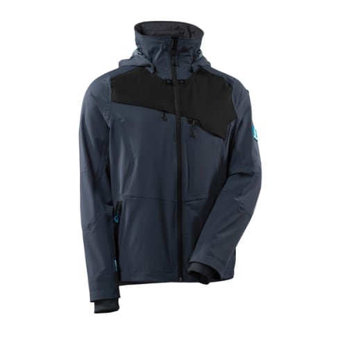 Veste d'extérieur imperméable bleu marine/noir TXS photo du produit image_1 L