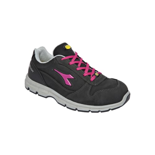 Chaussures de sécurité basses RUN II noir/rouge fuchsia T41 photo du produit image_1 L