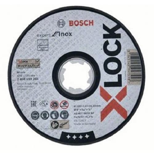 Disque X-LOCK STD Inox D.125 x 1 x 22 mm droit photo du produit image_1 L