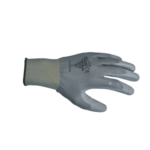 Gants nylon enduit PU gris T7 photo du produit image_1 L
