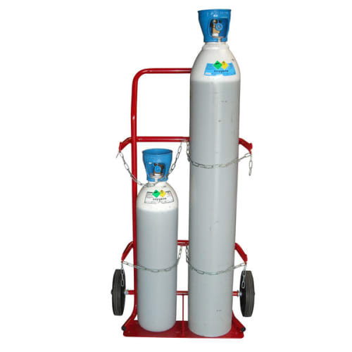 Diable porte bouteilles pour atelier 200 kg roues caoutchouc photo du produit image_1 L