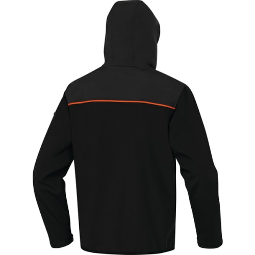Veste softshell HORTEN 2 noir/jaune TS photo du produit image_4 L