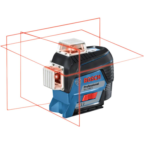 Niveau laser connecté multilignes GLL 3-80C avec support BM1 photo du produit image_1 L