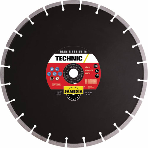 Disque diamant DIAM FIRST BV 10 125 x 22.23 x 10 photo du produit image_1 L