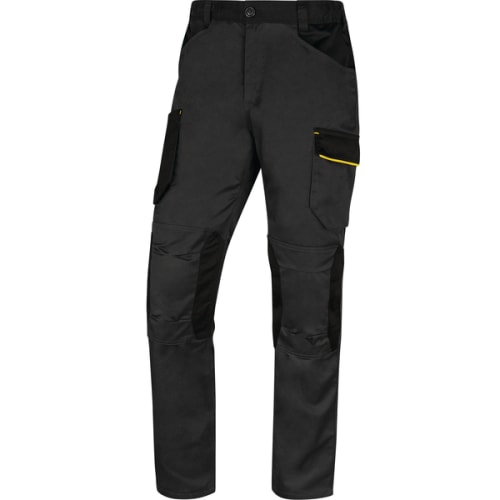 Pantalon de travail MACH 2 V3 Gris/Jaune TS photo du produit image_1 L