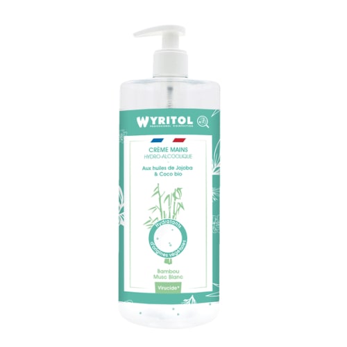 Crème hydroalcoolique Wyritol Bambou Muscs blancs photo du produit image_1 L