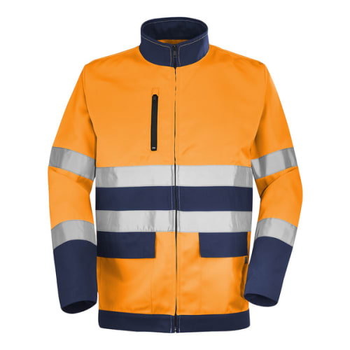 Blouson FLUO BASE XP Orange/Marine T0 photo du produit image_1 L