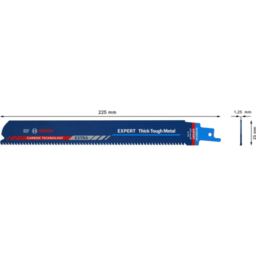 Lame de scie sabre carbure métal S1543HM 225MM photo du produit image_2 L