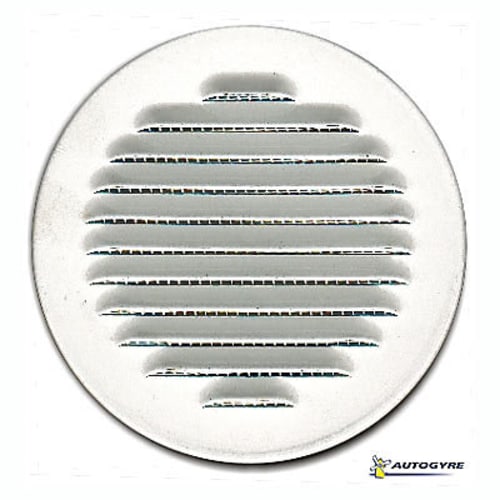 Grille persienne alu blanc Ø 80 mm photo du produit image_1 L