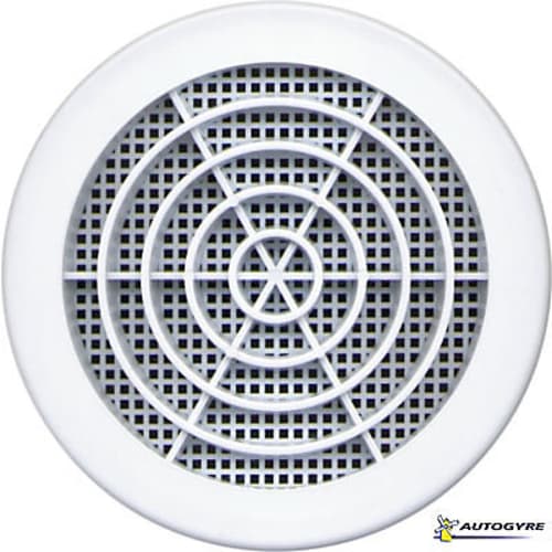 Grille à lames concentriques Ø 100 blanc photo du produit image_1 L