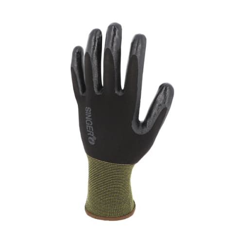 Gants polyamide enduit nitrile noir T7 photo du produit image_1 L