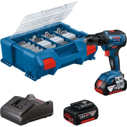 Perceuse visseuse GSR 18V-55 18V 4.0 Ah + 82 accessoires photo du produit image_1 L