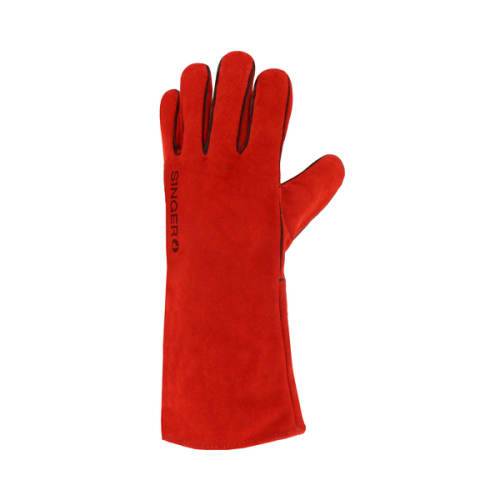 Gants soudeur tout croûte de bovin 35 cm TU - 10 photo du produit image_1 L
