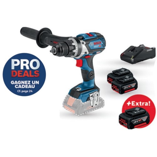 Perceuse-visseuse GSR 18V-110C+3 batteries 5 Ah+chargeur photo du produit image_1 L