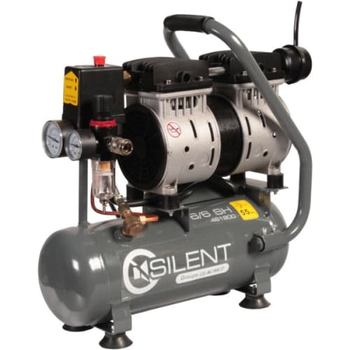 Compresseur silencieux portable 6L - 3,6 m³/h photo du produit image_1 L
