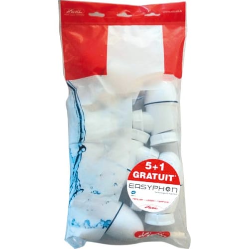 Siphon bi-matière pour lavabo 1’’1/4 D40 (5+1 gratuit) photo du produit image_1 L