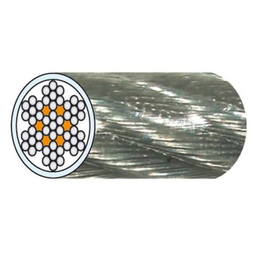 Câble gaine pvc 7x7 2/3mm photo du produit image_1 L