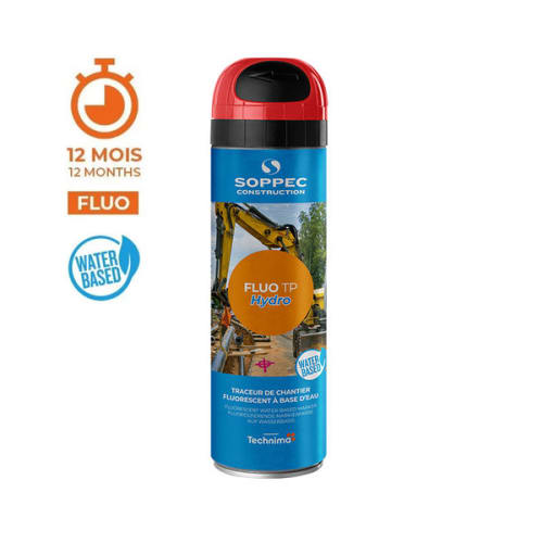Traceur chantier FLUO TP Hydro - Orange photo du produit image_1 L