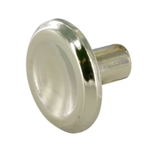 Bouton creux acier chrome d30 h20 photo du produit image_1 L