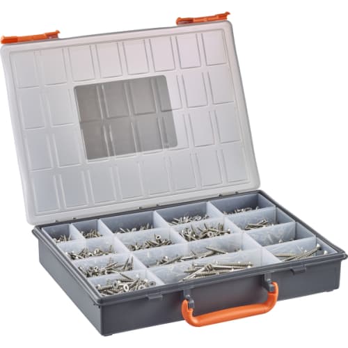 Coffret PACKPRO agglo tête fraisée 6 lobes inox A2 photo du produit image_1 L
