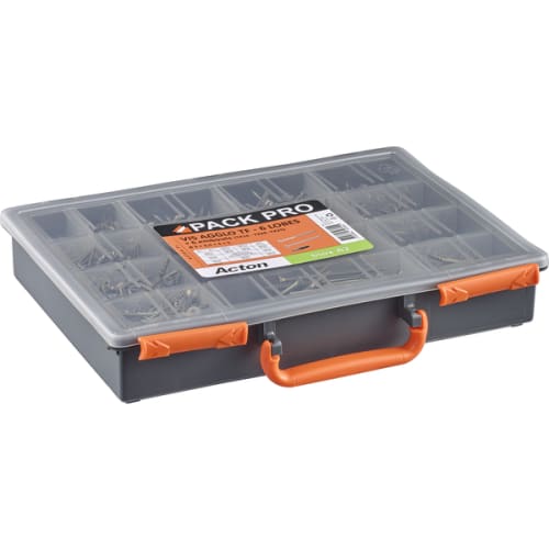 Coffret PACKPRO agglo tête fraisée 6 lobes inox A2 photo du produit image_2 L