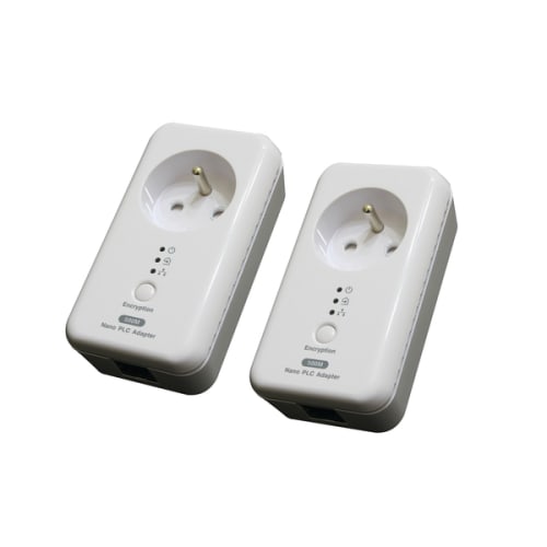 Pack 2 Prises Cpl 600 Mbps Plug photo du produit image_1 L