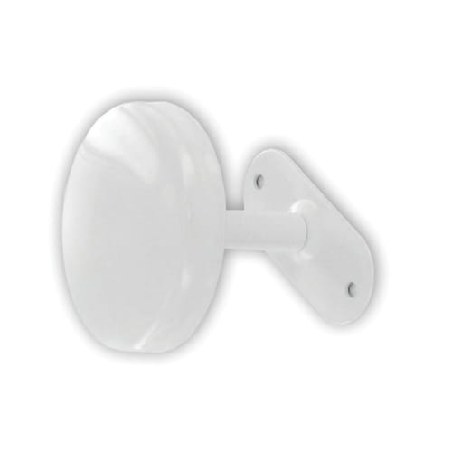 Patere fix rond ac blanc 1 tete photo du produit image_1 L