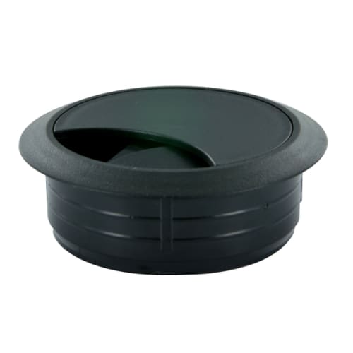 Passe-câble Ø60 x H 25 mm - Plastique noir photo du produit image_1 L