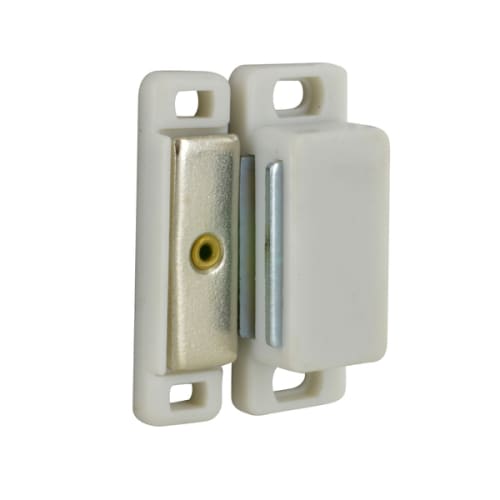 Loqueteau magnétique gâche mobile 6 kg - Blanc photo du produit image_1 L