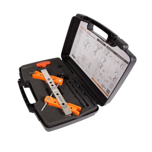 Valise accessoires perçage serrures avec gabarit et forets photo du produit image_1 L