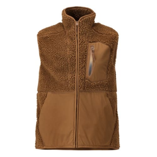 Gilet sans manches zippé SHERPA Brun TXS photo du produit image_1 L