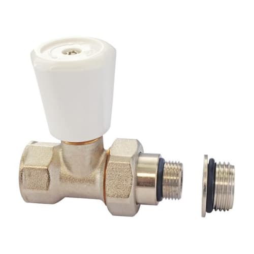 Robinet simple réglage droit 12x17 ou 15x21- Nickelé photo du produit image_1 L
