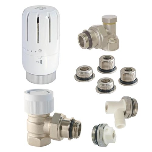 Kit thermostatique T301 équerre universel 12x17 ou 15x21 photo du produit image_1 L