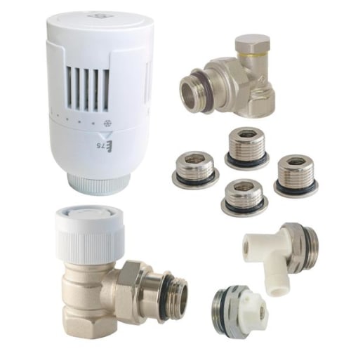 Kit thermostatique T303 équerre universel 12x17 ou 15x21 photo du produit image_1 L