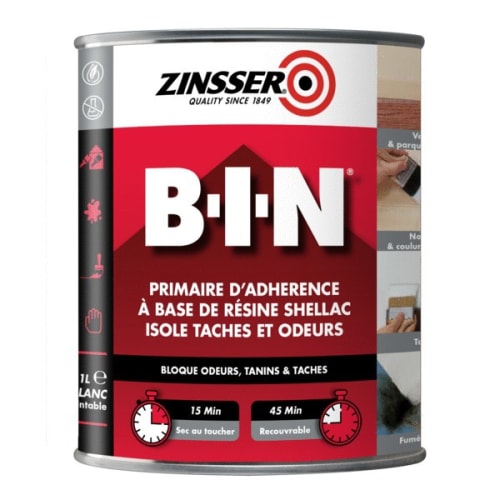 Impression masquante isolante Zinsser® BIN blanc photo du produit image_1 L